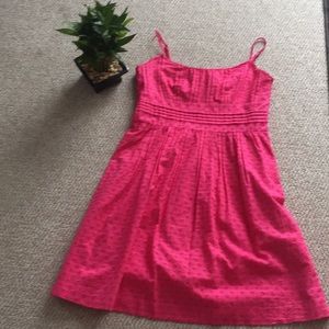 Ann Taylor 10/P summer string knee length dress